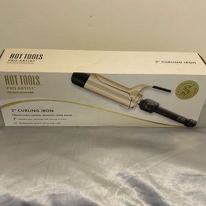 Hot Tools Pro Artist 24k Gold Collection 2” Curling Iron used one time